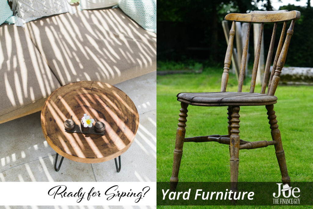Yard Furniture for Spring 2021